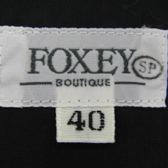 FOXEY フォクシー ワンピース 半袖 リネン100% ブランド トップス 日本  