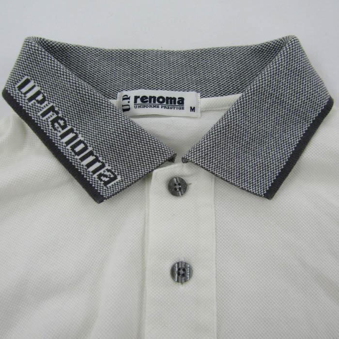 ユーピーレノマ ポロシャツ トップス 長袖 ゴルフウエア メンズ M