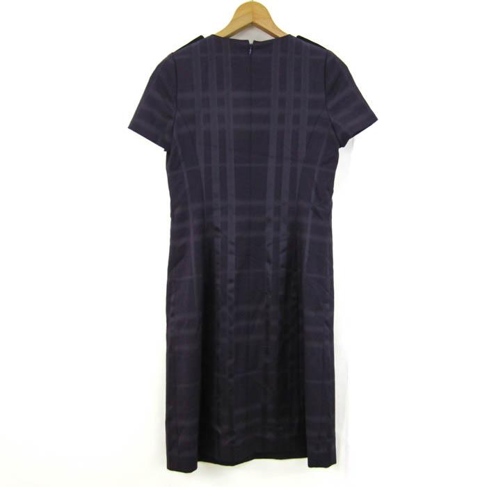 BURBERRY バーバリー　半袖ワンピース 150cm★クリーニング済★ BURBERRY バーバリー ワンピース 半袖 ウール/シルク混 ブランド