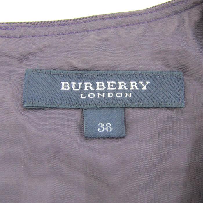 BURBERRY バーバリー　半袖ワンピース 150cm★クリーニング済★ BURBERRY バーバリー ワンピース 半袖 ウール/シルク混 ブランド