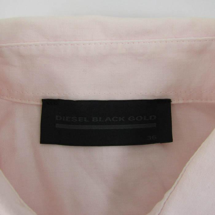 ディーゼルブラックゴールド 長袖シャツ トップス ワークシャツ コットン レディース 36サイズ ピンク DIESEL BLACK GOLD |  | 02