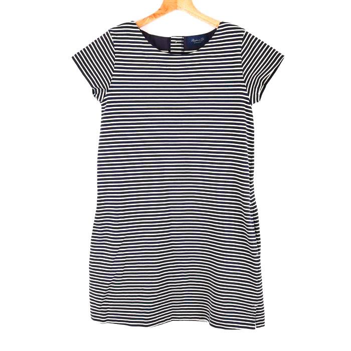 UNITED ARROWS ユナイテッドアローズ ワンピース 半袖 膝丈 コットン 