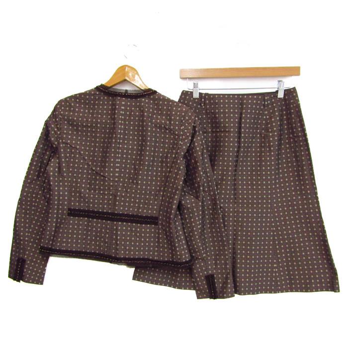 新品未使用 レリアン セットアップ Leilian（レリアン） セットアップ 上下セット ノーカラージャケット