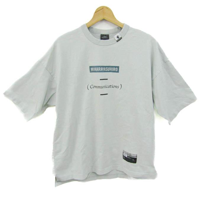 MIHARAYASUHIRO ミハラヤスヒロ 半袖Tシャツ トップス ロゴT GUコラボ