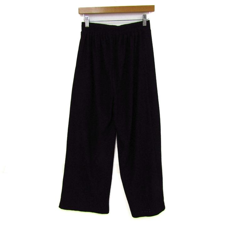 ルティーク ワイドパンツ レース ストレッチ しまむら ブランド