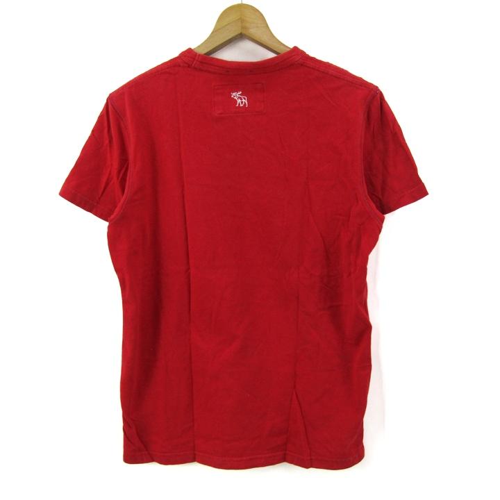 abercrombie&amp;fitch 半袖 Tシャツ アバクロンビー＆フィッチ 半袖Tシャツ クルーネック ロゴ トップス