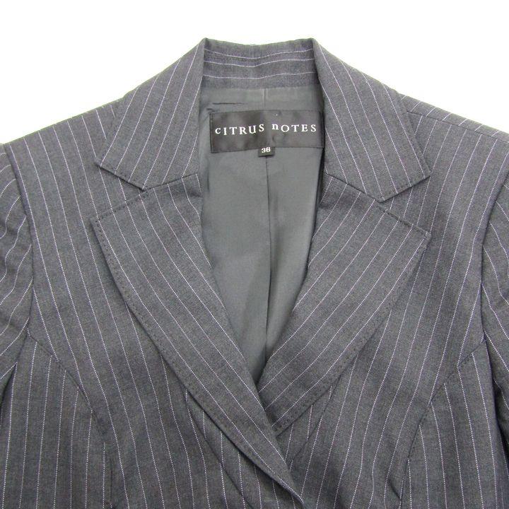 シトラスノーツ   上下セット シトラスノーツ スーツ セットアップ 上下セット ジャケット パンツ