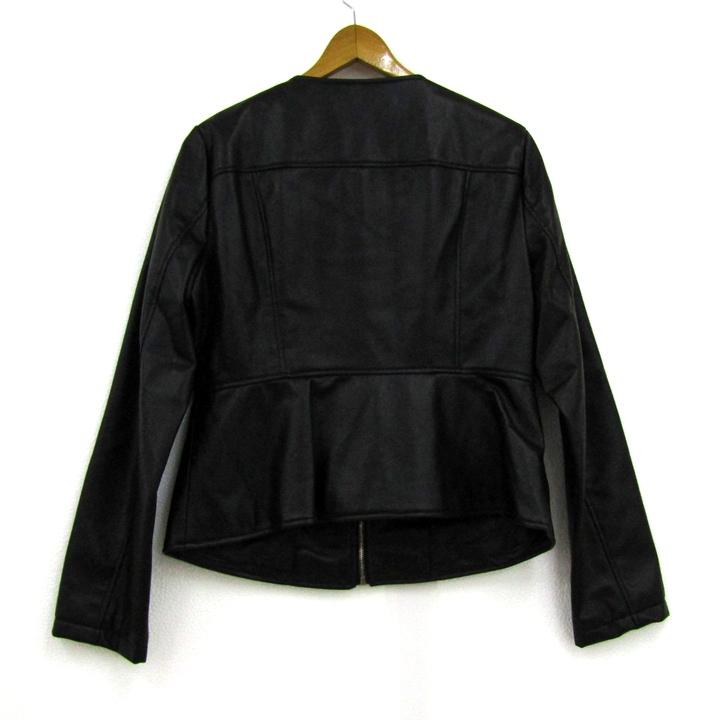 ZARA（ザラ） ブルゾン ジャケット アウター フェイクレザー 大きい