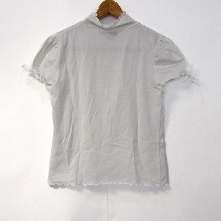 エムズグレイシー カットソー シャツ トップス 半袖 ハイネック