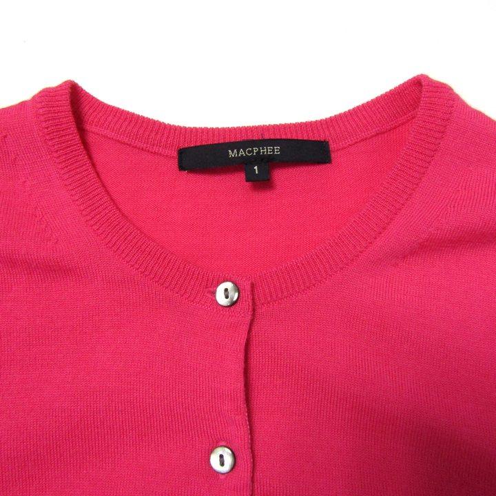 MACPHEE（マカフィー） カーディガン長袖 ウール100% トゥモローランド