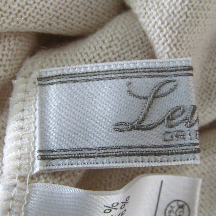 レリアン ニット トップス 七分袖 ラメ 日本製 レディース 11サイズ ベージュ Leilian Leilian（レリアン） ニット トップス 七分袖 ラメ 日本製 レディース