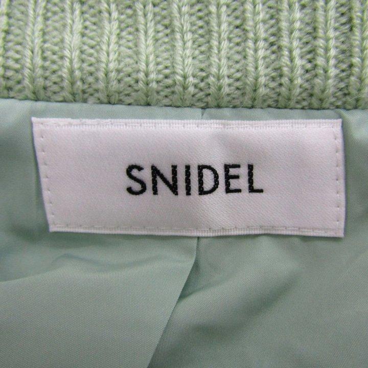 スナイデル カーディガン トップス ニットジャケット アルパカ混 レディース Fサイズ ミントグリーン snidel SNIDEL（スナイデル） カーディガン トップス ニットジャケット