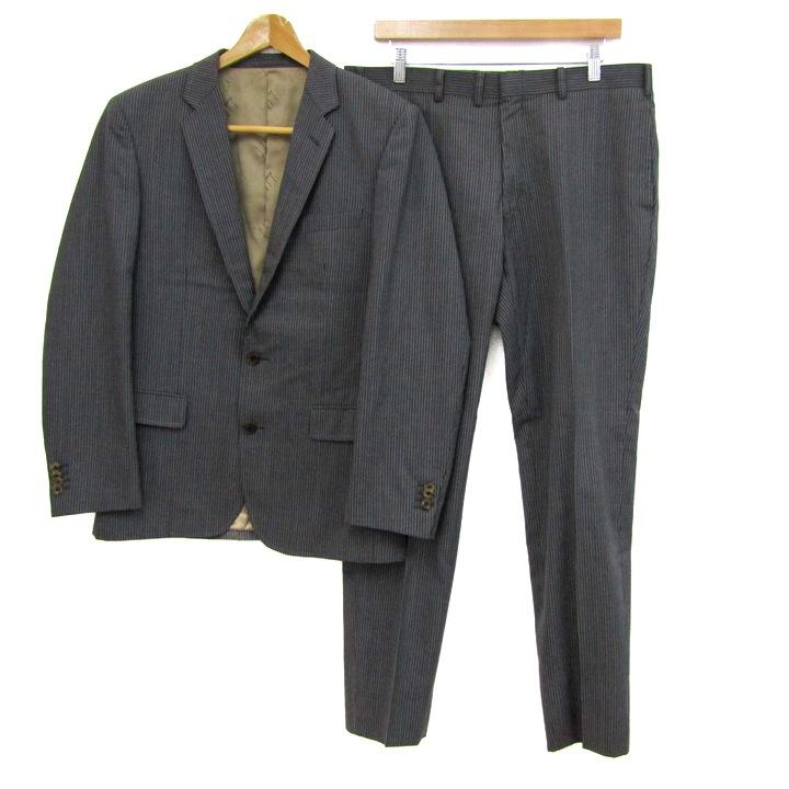 未使用⭐︎ダンヒル dunhill スーツセット　上下　ストライプ　グレー　大きい dunhill（ダンヒル） スーツ セットアップ 上下セット ジャケット