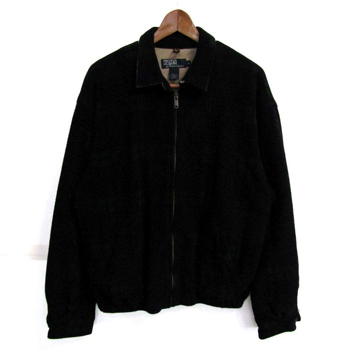 【美品】 POLO Ralph Lauren ブルゾン Ｌサイズ 美品 ポロ・ラルフローレン ブルゾン 内チェックスイングトップ