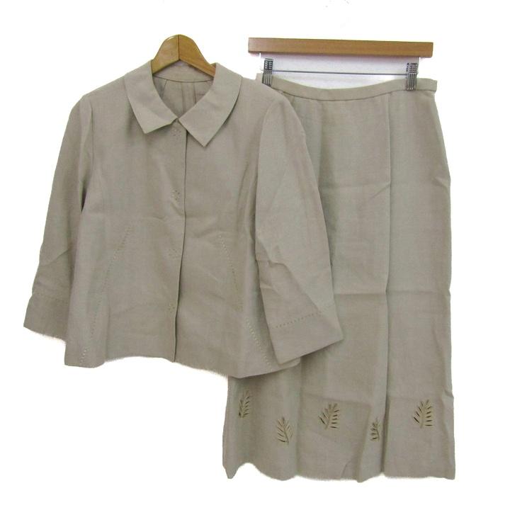 Leilian（レリアン） セットアップ 上下セット ジャケット ロング 