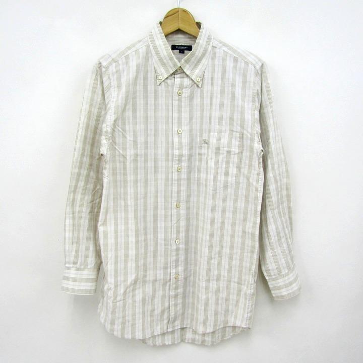 【バーバリーロンドン】　長袖シャツ　ノバチェック　M BURBERRY LONDON(バーバリーロンドン) ⁄ ノバチェック柄⁄ポケット