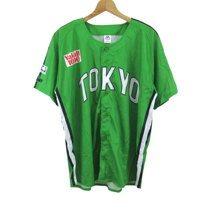 マジェスティック 半袖シャツ 燕パワーユニフォーム 東京ヤクルト