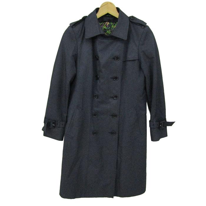 アナイ ANAYI❤︎カシミヤ混 ロングコート トレンチコート 38 ANAYI（アナイ） トレンチコート アウター ロングコート カシミヤ混