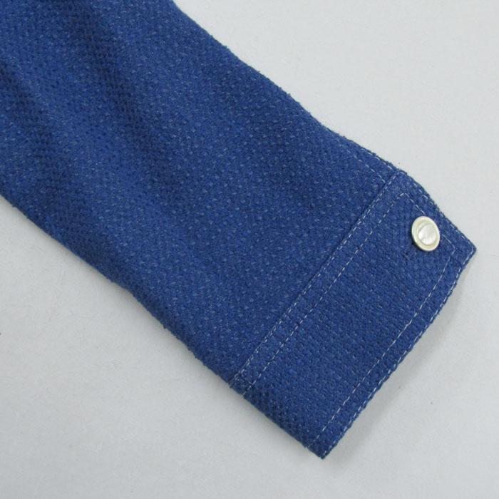ANAYI（アナイ） ノーカラージャケット アウター リネン混 ストレッチ