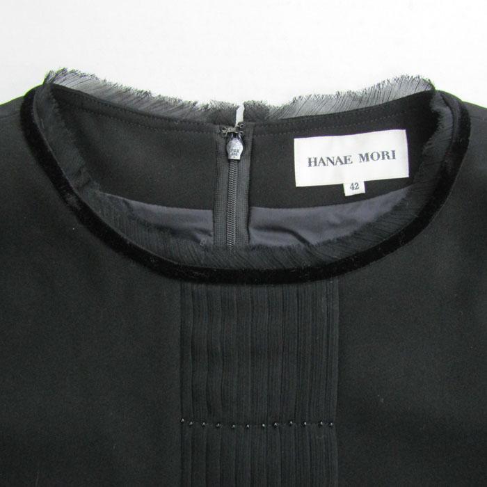 HANAE MORI（ハナエモリ） ロングワンピース トップス 長袖 シフォン