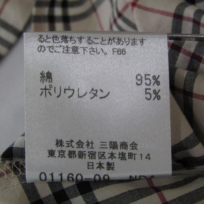 バーバリーロンドン ブルーレーベル 長袖シャツ トップス ノバチェック