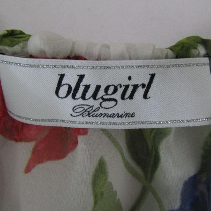 blugirl（ブルーガール） ブラウス シャツ トップス オフショルダー 