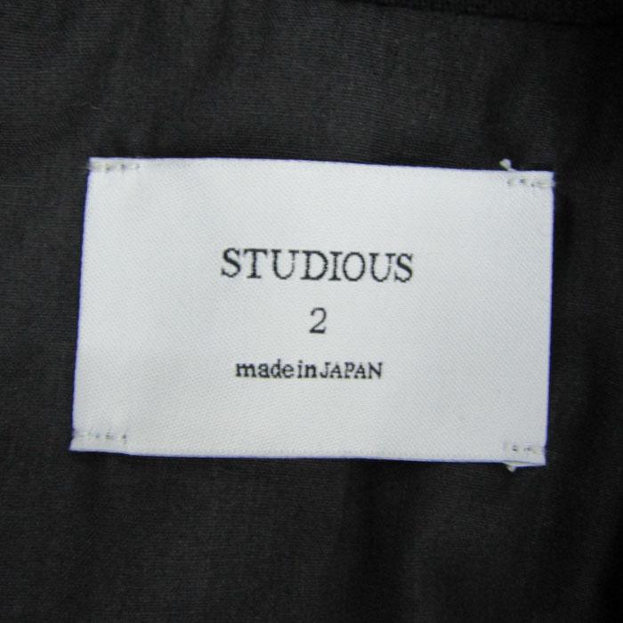 ステュディオス レザーブルゾン ジャケット 本革 ブランド アウター