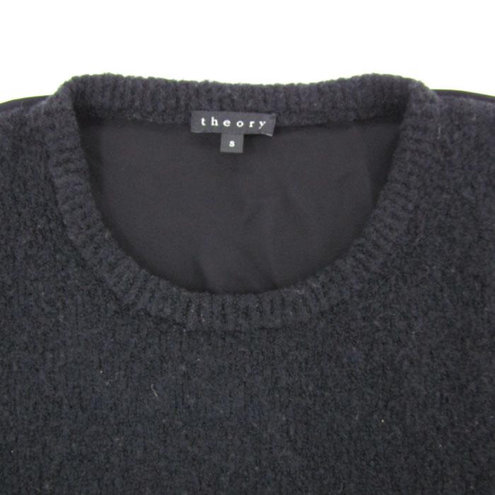 theory（セオリー） ニット トップス 長袖 クルーネック ウール混