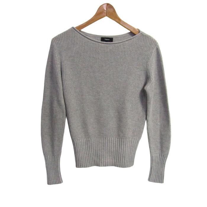theory（セオリー） ニット 長袖 カシミヤ混 トップス レディース S