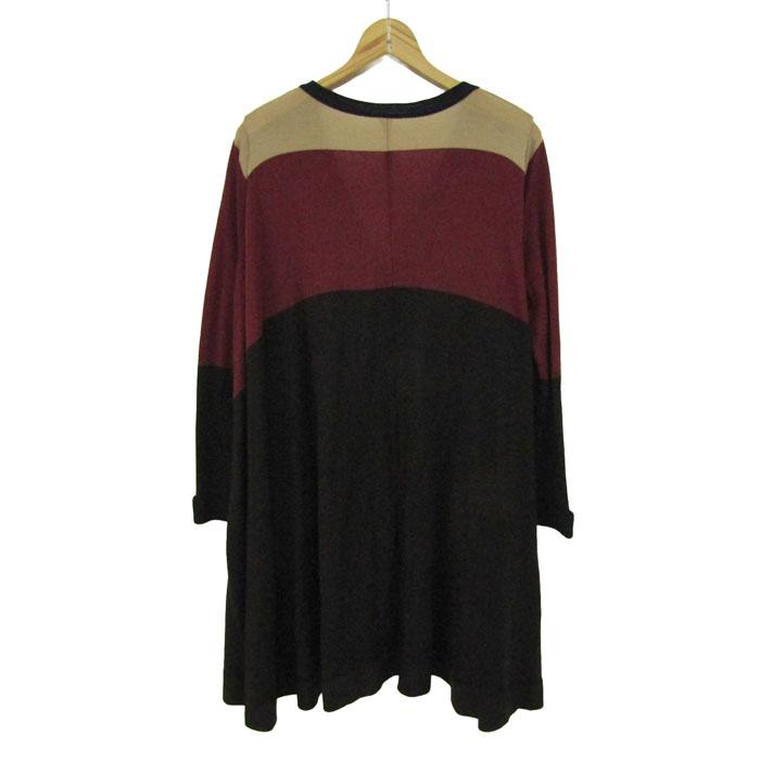 Leilian（レリアン） ロングカーディガン トップス ウール 日本製 紐