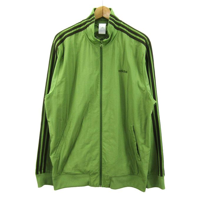 adidas モスグリーンジャージ ジャケット XL adidas（アディダス） ジャージ トラックジャケット アウター スポーツ