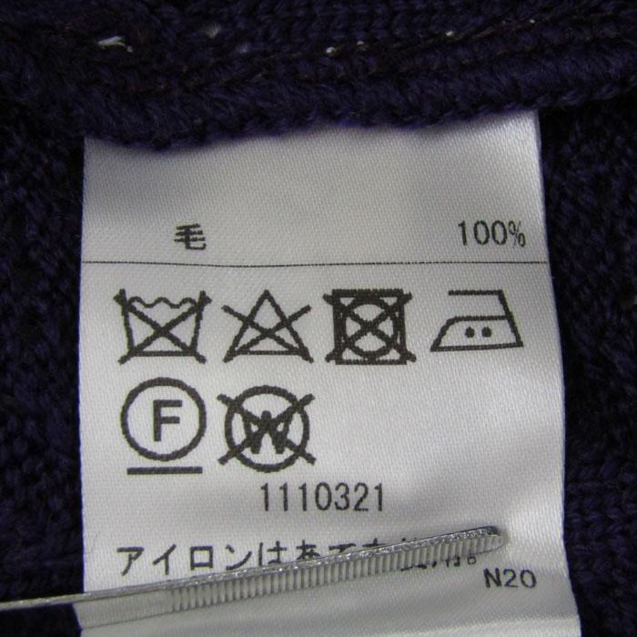 Leilian（レリアン） カーディガン 長袖 ウール100％ ブランド