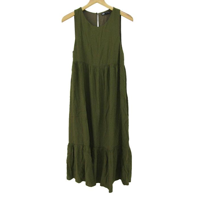 ZARA（ザラ） ロングワンピース トップス ノースリーブ レディース S