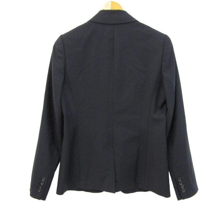 theory luxeのブラックのジャケット セオリーリュクス テーラードジャケット アウター ストレッチ