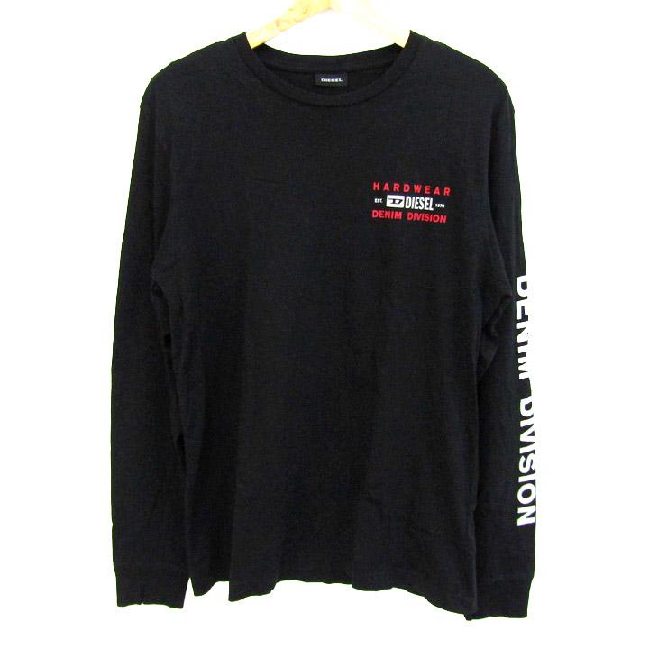 DIESEL（ディーゼル） 長袖Tシャツ トップス ロンT グラフィック ロゴ