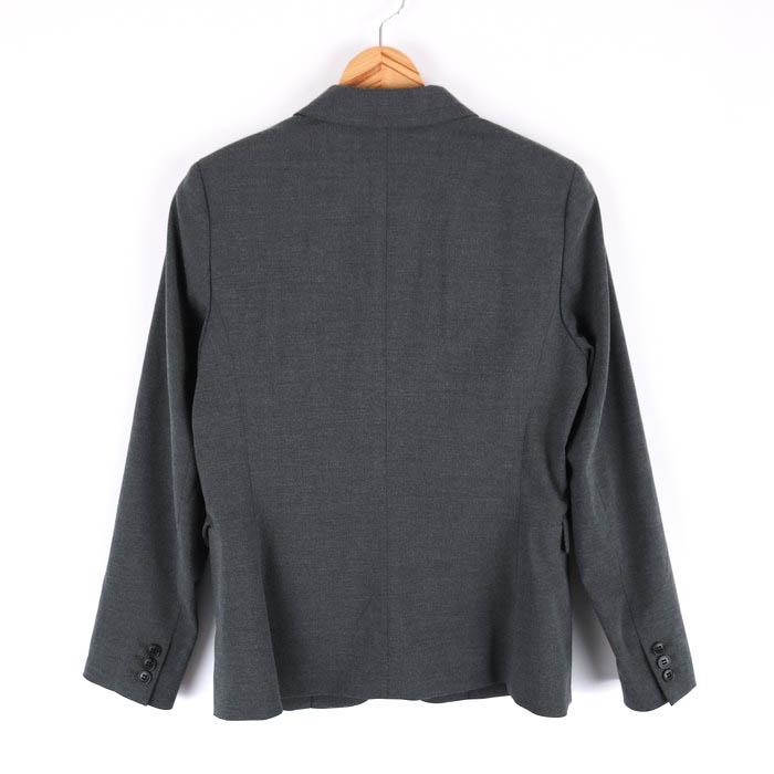 UNIQLO ダークグレー テーラードジャケット M UNIQLO（テーラードジャケット ・ グレー/灰色系）のフリマ