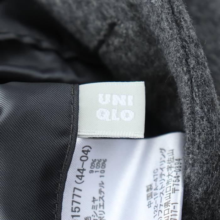 UNIQLO ステンカラーコート グレー UNIQLO（ユニクロ）の「ブロックテックステンカラーコート
