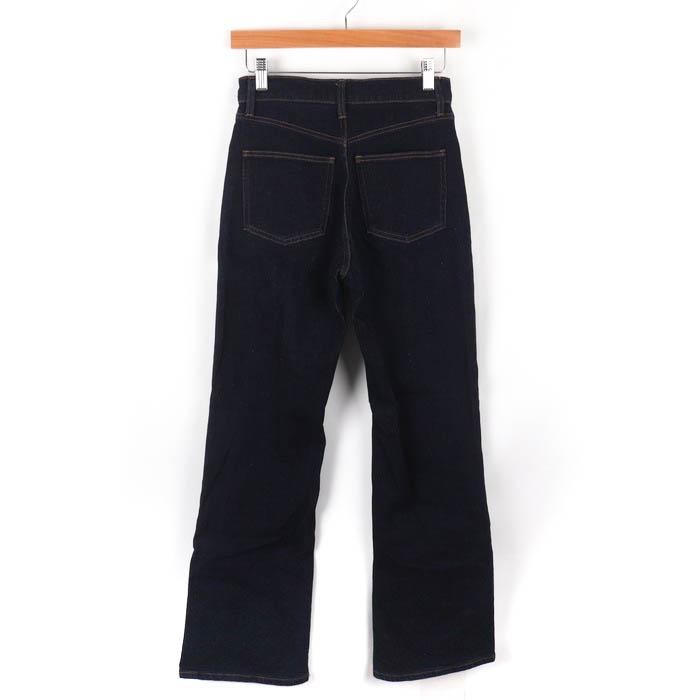 UNIQLO ユニクロデニムブルー紺58.5cm 23 レディース