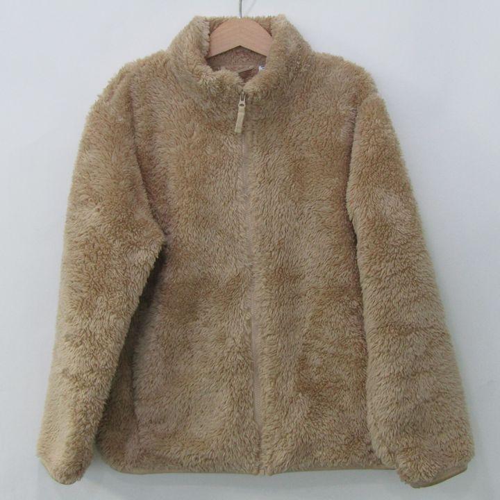 ユニクロ ブルゾン ジャケット アウター ボアフリース ジップアップ  