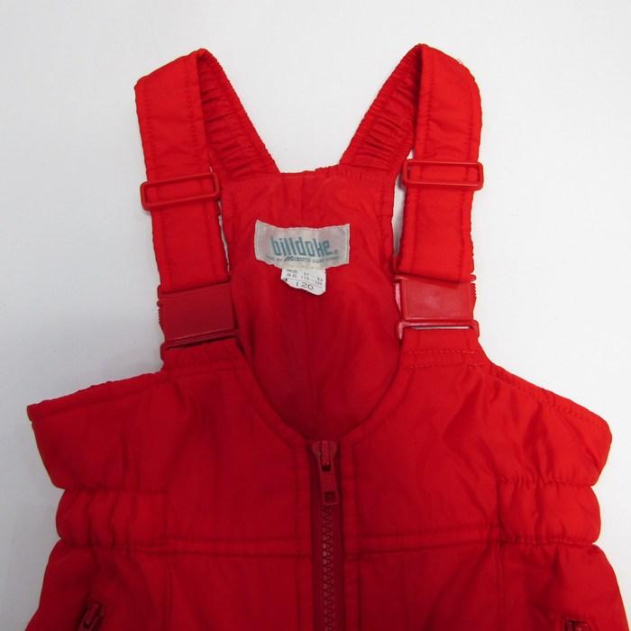 Mizuno スキーウェア 赤 オーバーオール Mizuno スキーウェア 赤 オーバーオール