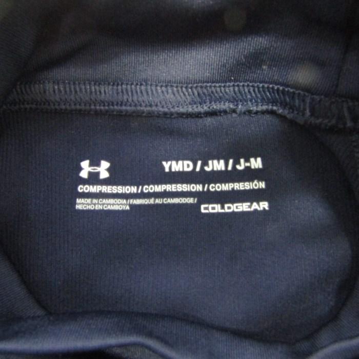 アンダーアーマー 長袖Tシャツ コールドギア コンプレッションインナー キッズ 男の子用 YMDサイズ ネイビー UNDER ARMOUR ...