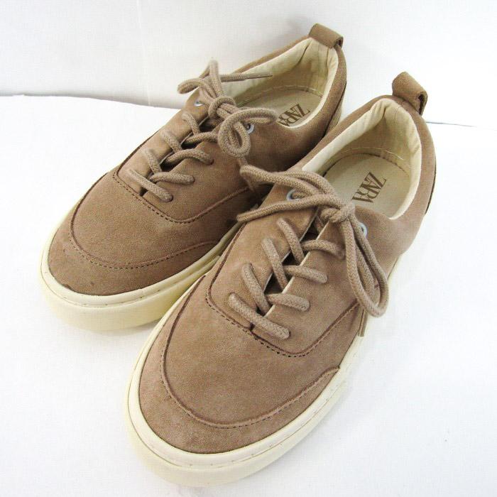 ZARA ザラ スニーカー スエード ローカット シューズ 靴 キッズ