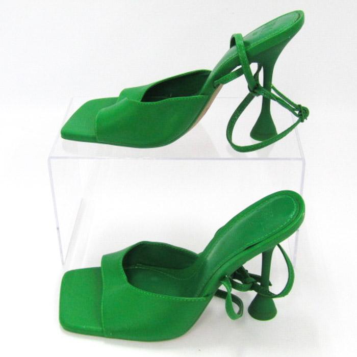 ZARA（ザラ） サンダル ストラップ ハイヒール 靴 レディース 37サイズ