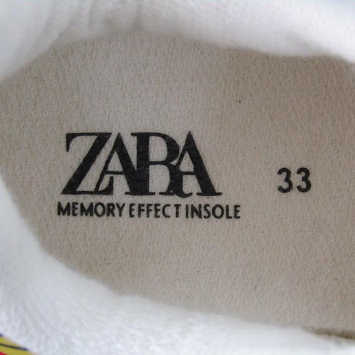 ZARA ザラ スニーカー ローカット 厚底 シューズ 靴 白 キッズ ZARA ザラ スニーカー ローカット 厚底 シューズ 靴 白 キッズ