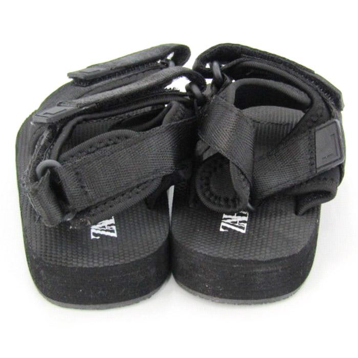 ZARA（ザラ） スポーツサンダル スポサン 靴 黒 キッズ 男の子用 30/31