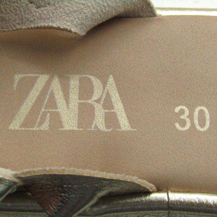 ZARA ザラ サンダル フラットシューズ 靴 キッズ 女の子用 30 ZARA ザラ サンダル フラットシューズ 靴 キッズ 女の子用 30