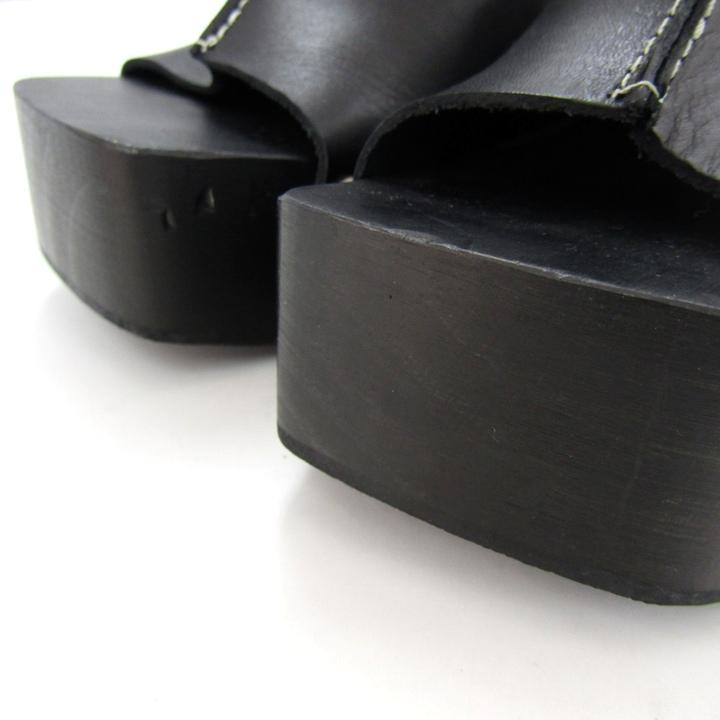 ZARA（ザラ） ミュール サンダル 厚底 プラットフォーム バック