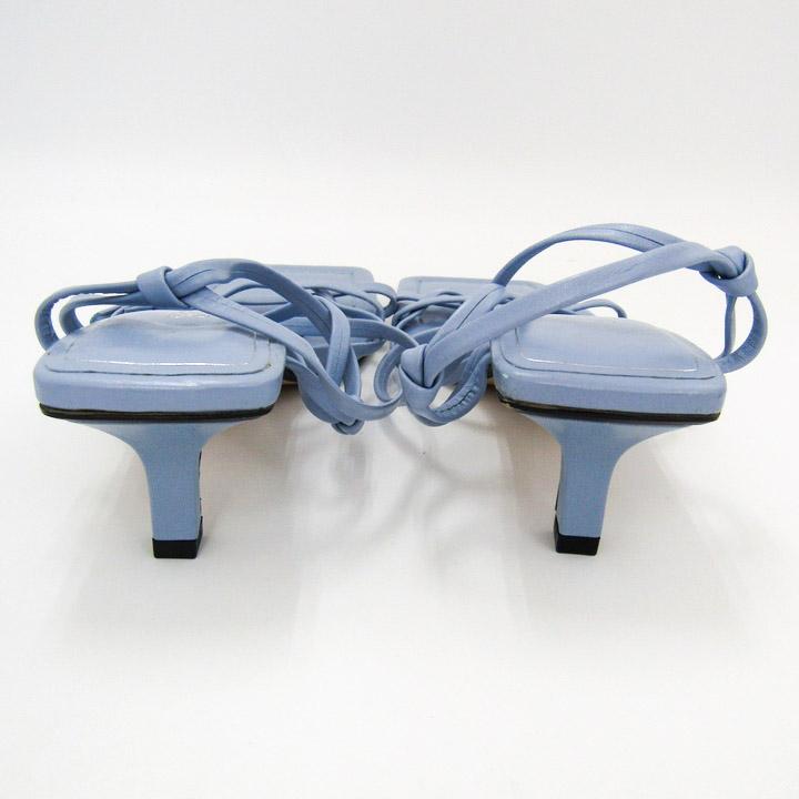 ZARA ザラ サンダル スクエアトゥ ストラップ 靴 レディース 39