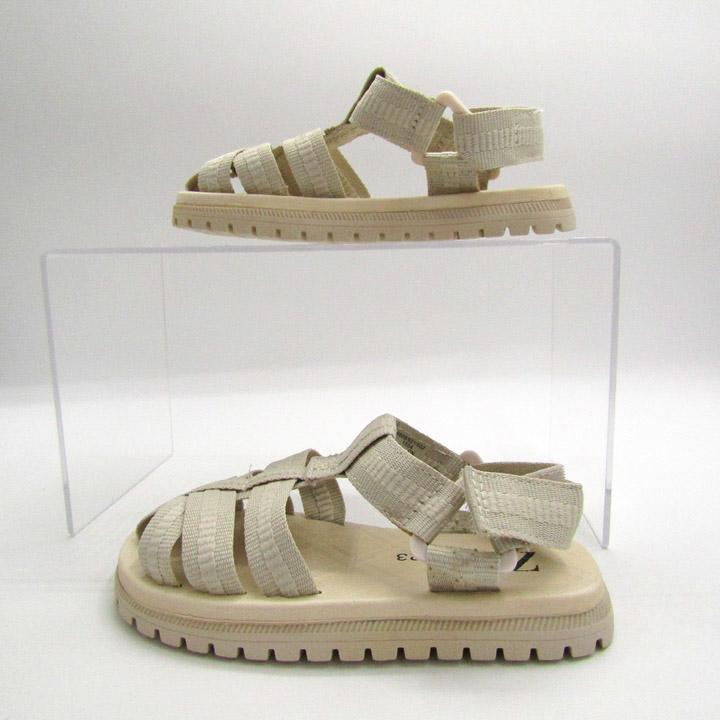 ZARA（ザラ） サンダル ベルトストラップ 靴 キッズ 女の子用 23サイズ