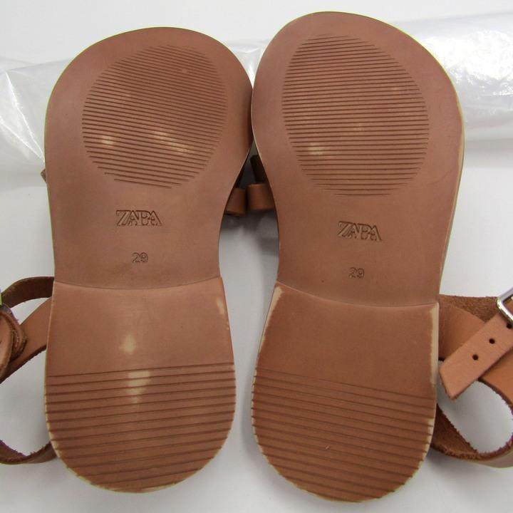 ZARA（ザラ） サンダル ストラップ フラット 靴 キッズ 女の子用 29